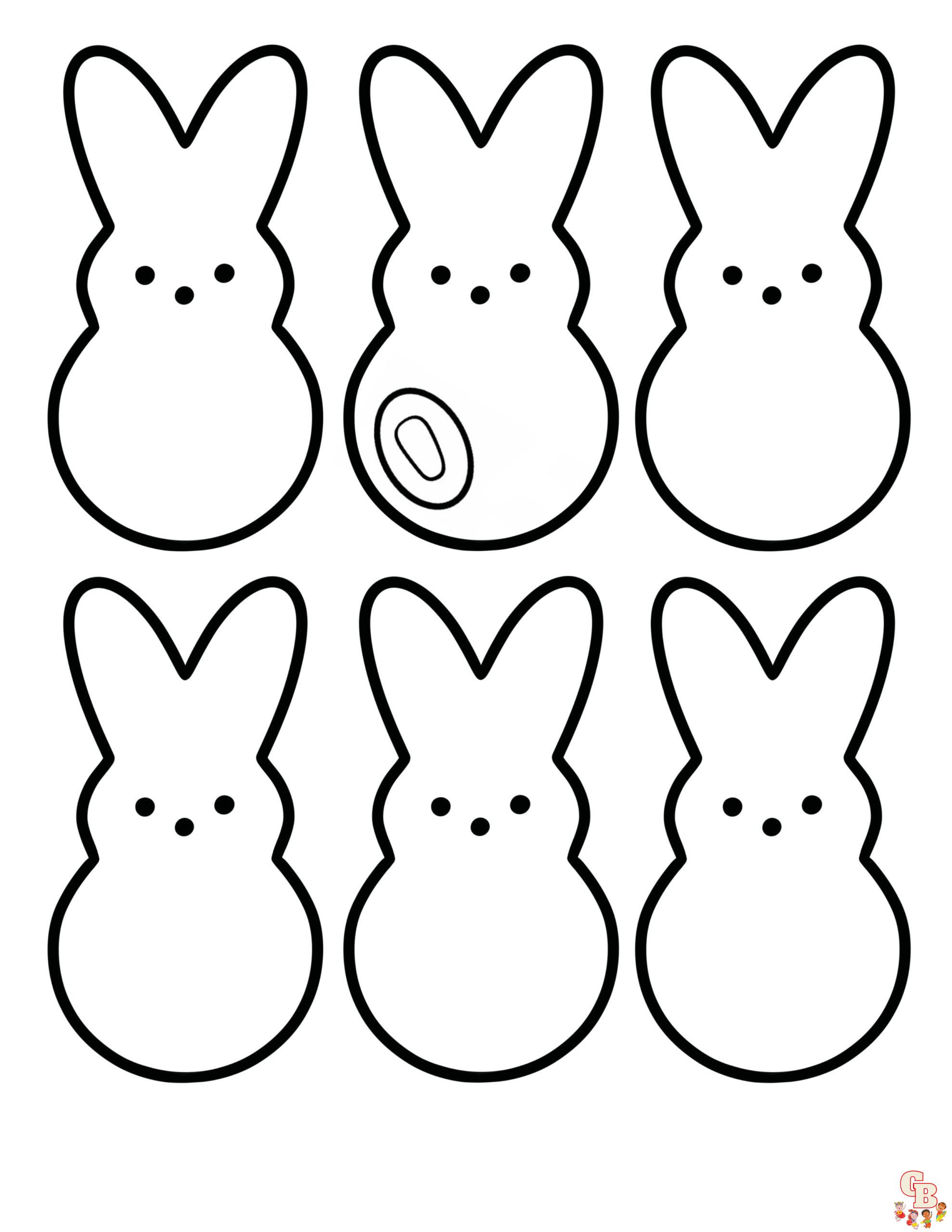 peeps coloring pages printable free