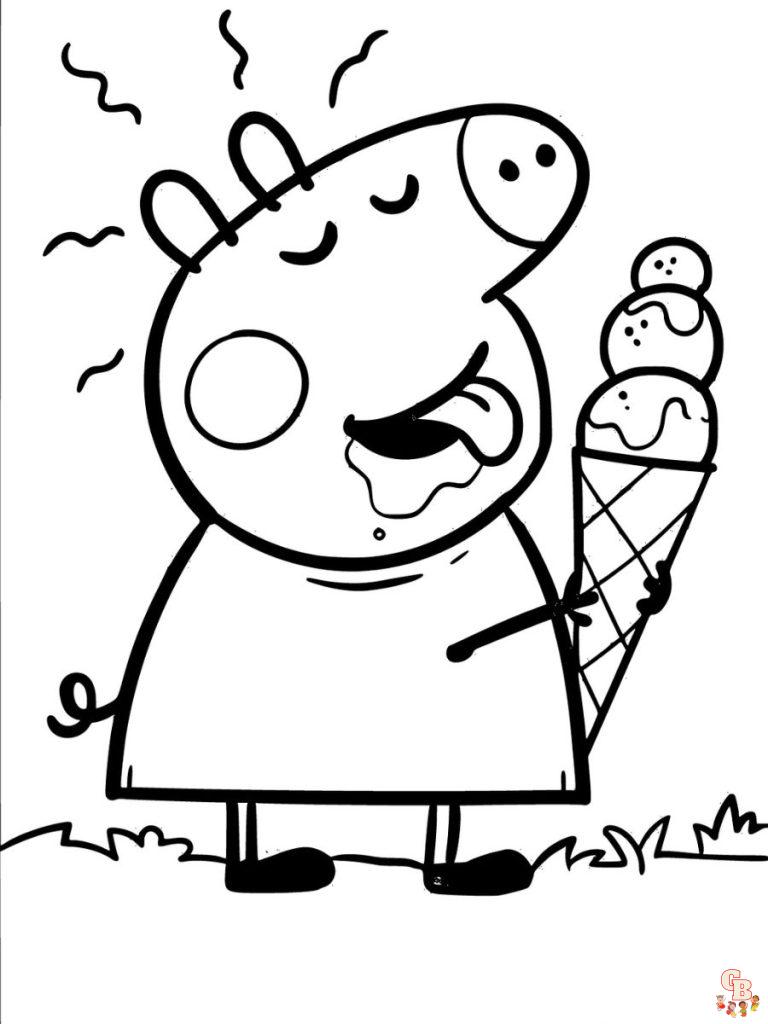 Peppa Pig Coloring Pages: A Fun and Engaging Activity for Kids