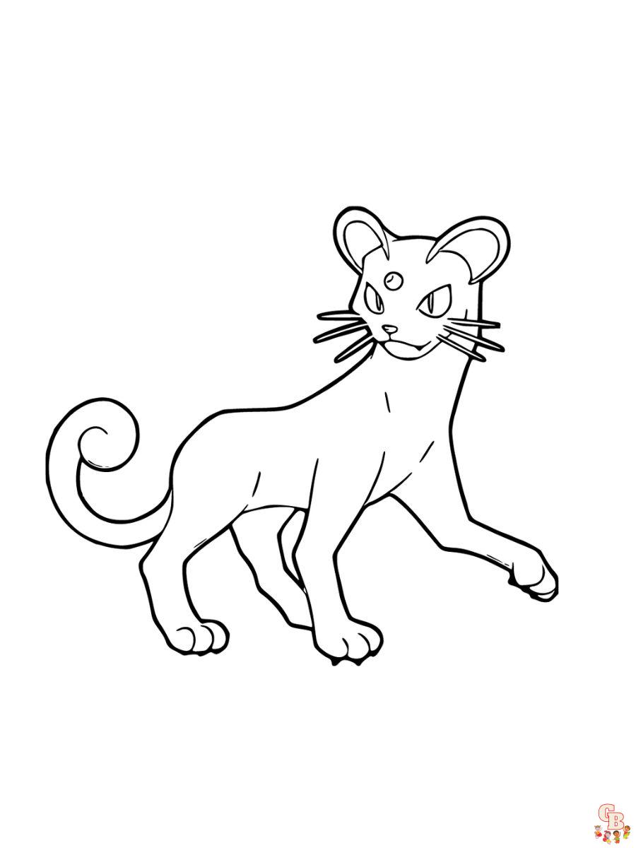 persian coloring pages