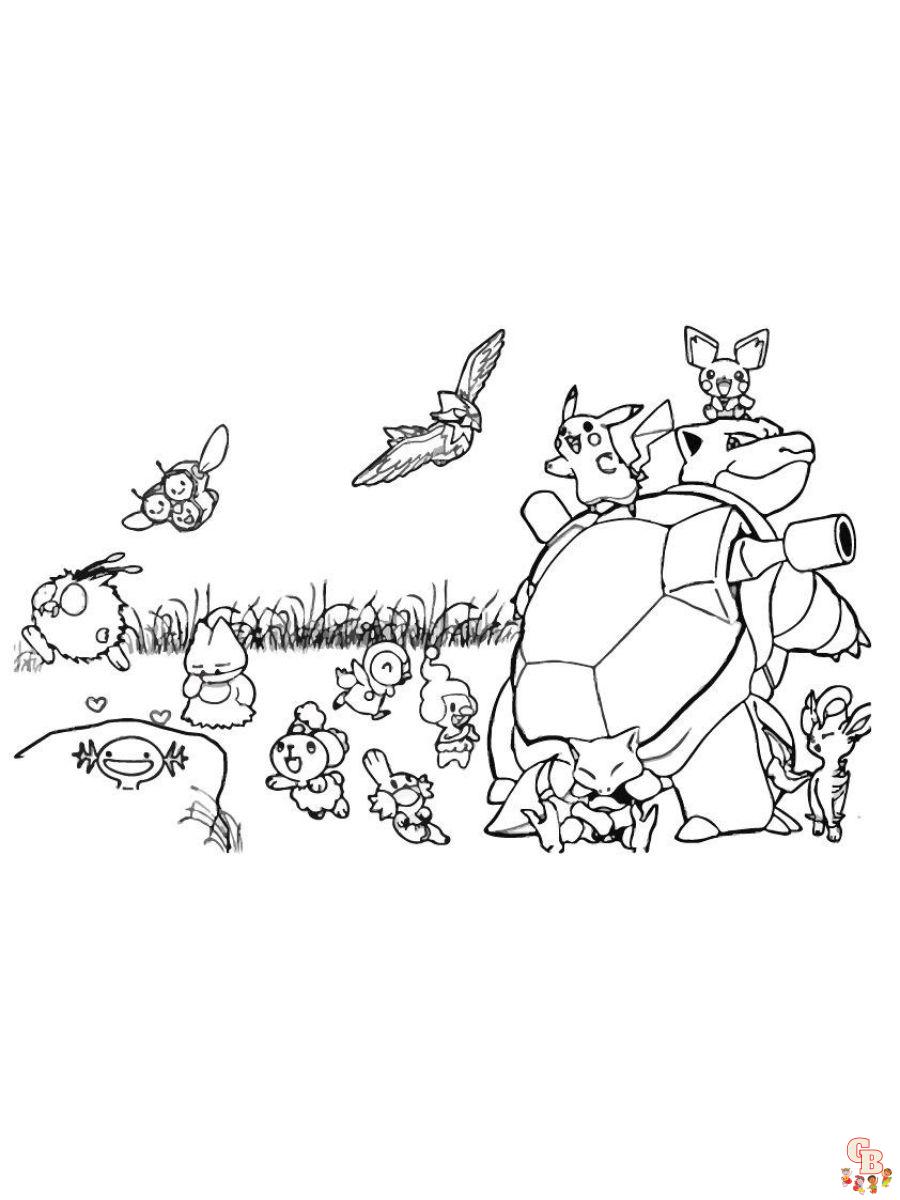 pokemon adult coloring pages