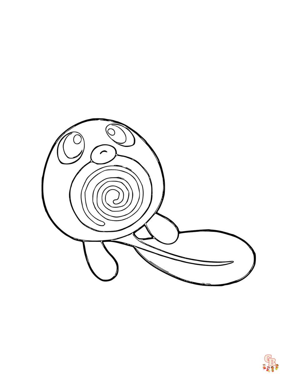 poliwag coloring pages