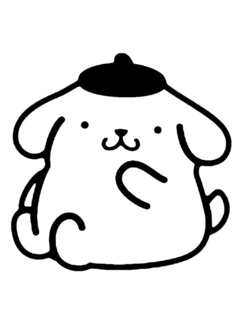 Printable Pompompurin Coloring Pages Free For Kids And Adults