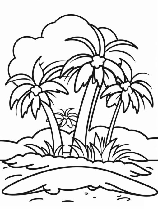 Summer Coloring Pages Free and Printable for Kids and Adults