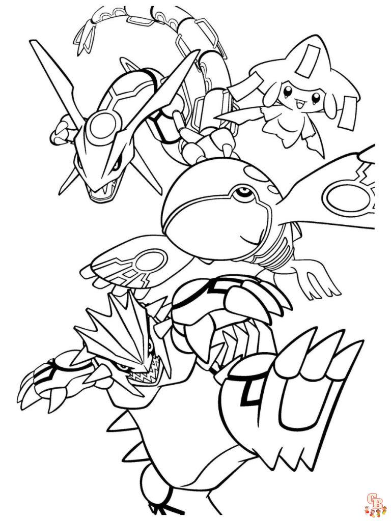 591 Pokemon Coloring Pages Free Printable Sheets at GBcoloring