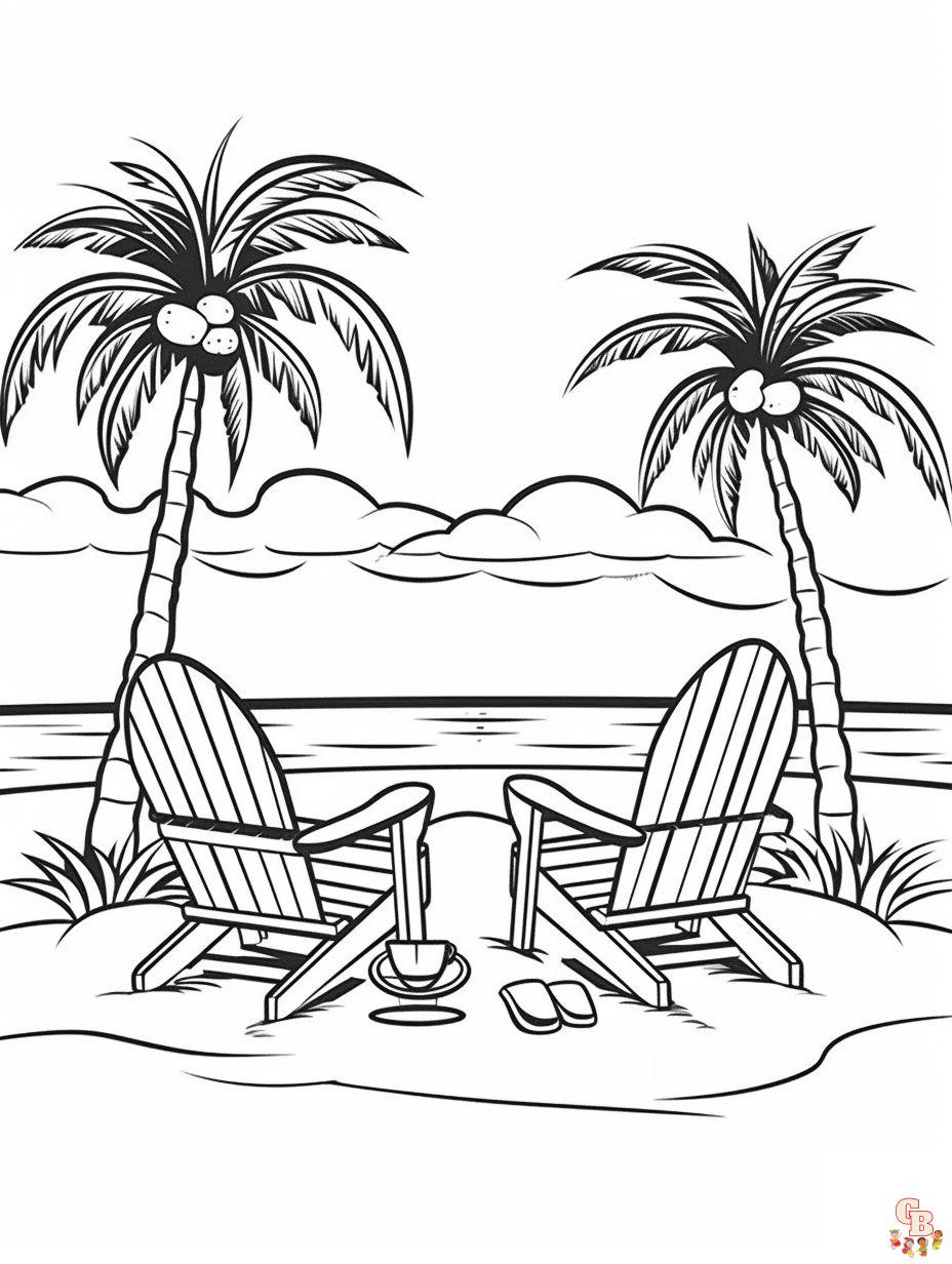 printable coloring pages summer