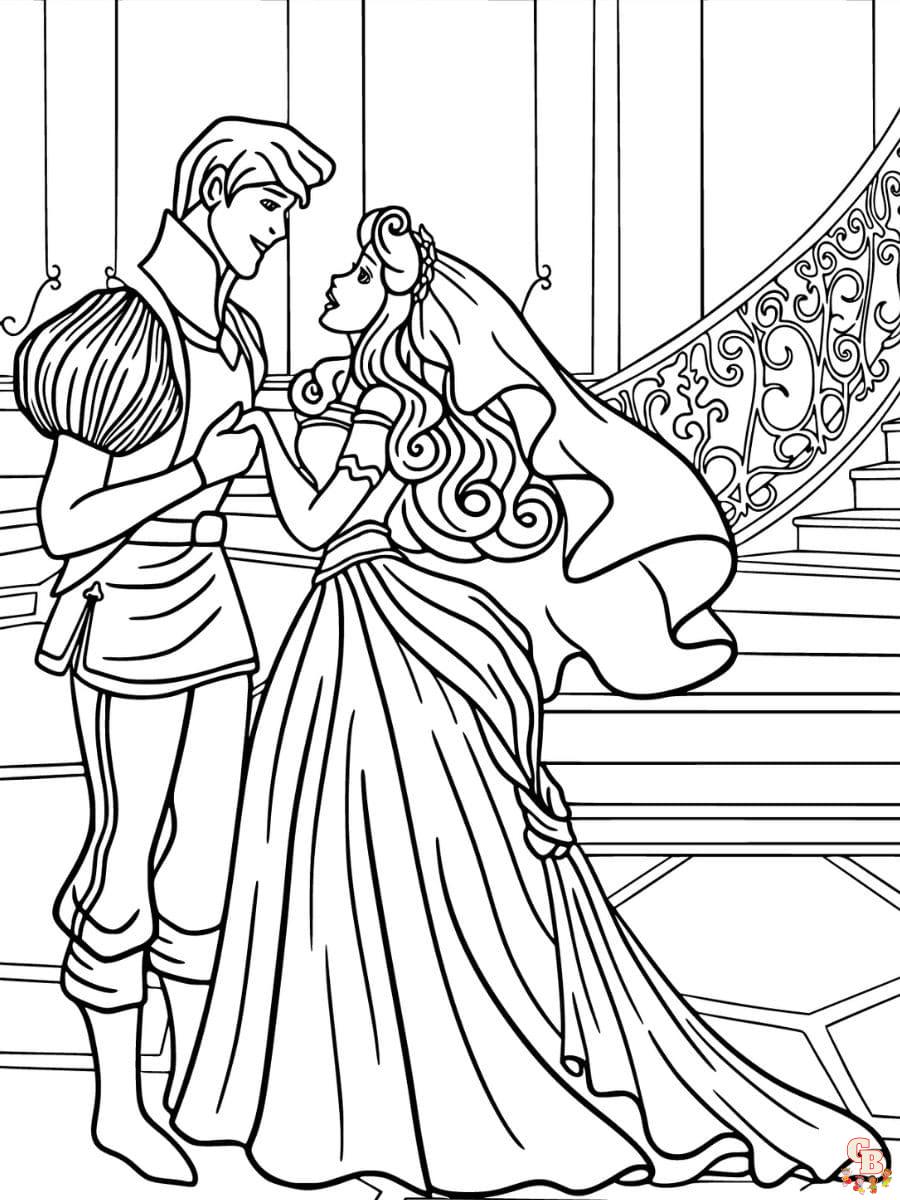 Desenhos de princesas da Disney para imprimir e colorir