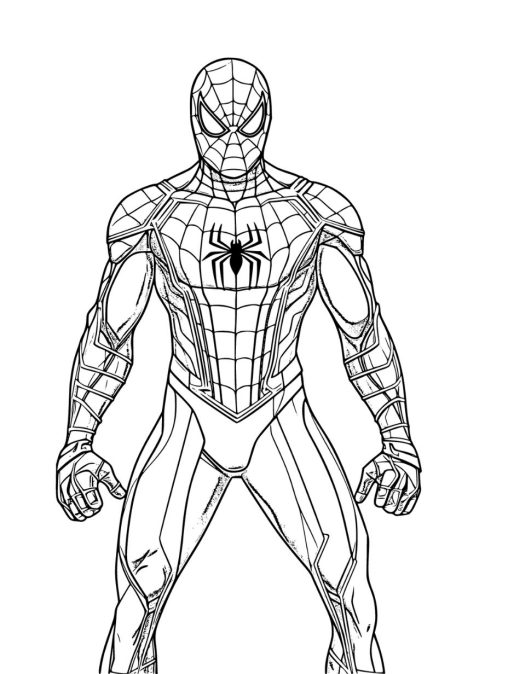 Explore Our Collection of Printable Spiderman Coloring Pages Free