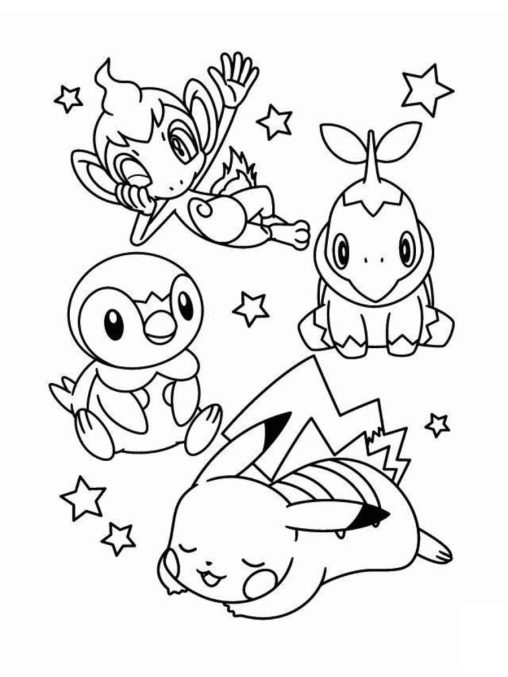 591 Pokemon Coloring Pages Free Printable Sheets at GBcoloring