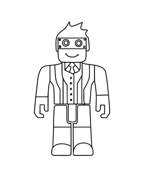 Free Roblox Coloring Pages for Kids to Print | GBcoloring