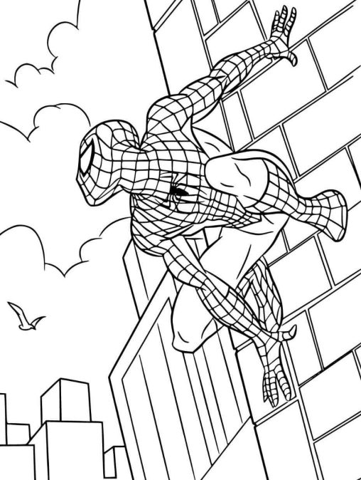 Explore Our Collection of Printable Spiderman Coloring Pages Free