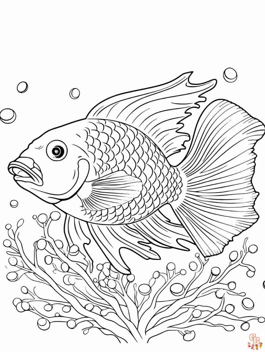 Fish Coloring Pages