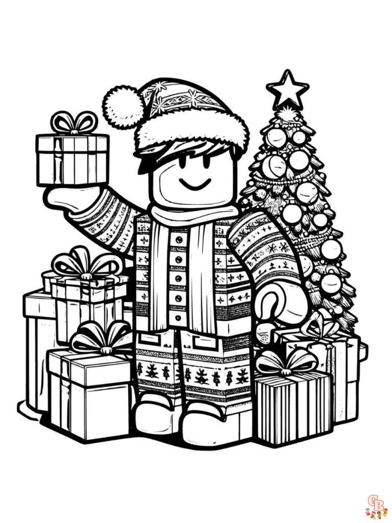 Free Roblox Coloring Pages for Kids to Print | GBcoloring