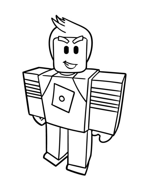 Free Roblox Coloring Pages for Kids to Print | GBcoloring