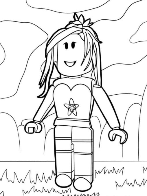 Free Roblox Coloring Pages for Kids to Print | GBcoloring