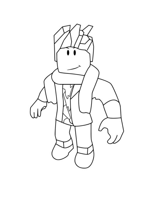 Free Roblox Coloring Pages for Kids to Print | GBcoloring