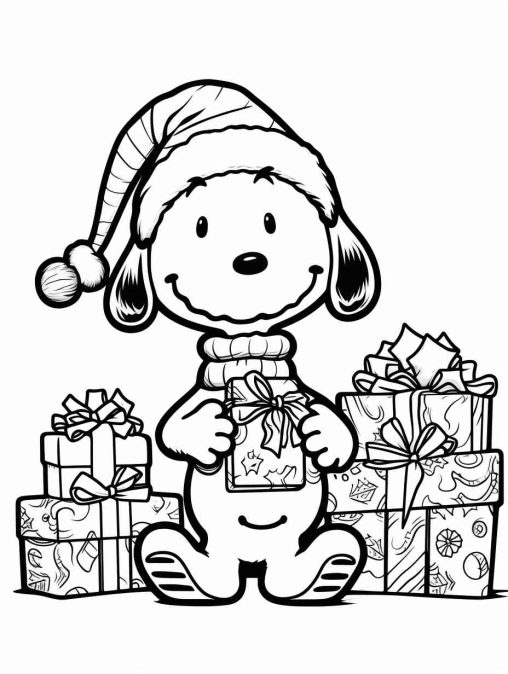 Free Printable Snoopy Coloring Pages - GBcoloring