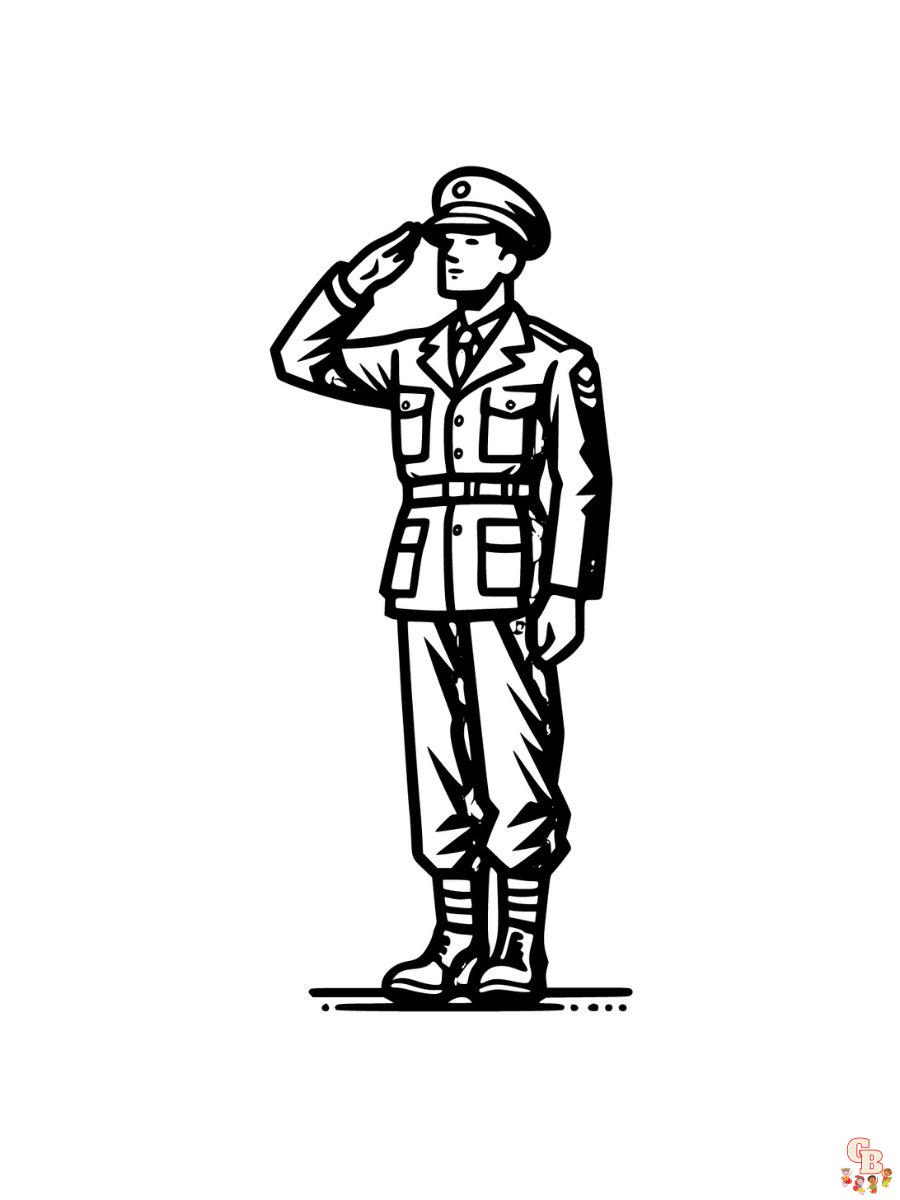 soldiers coloring pages