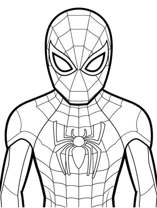 Explore Our Collection of Printable Spiderman Coloring Pages Free