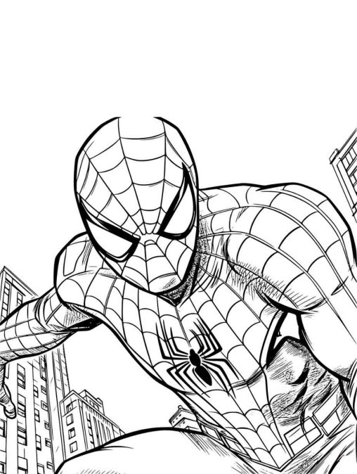 Explore Our Collection of Printable Spiderman Coloring Pages Free