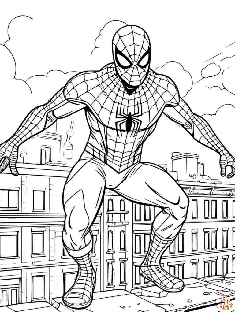 Explore Our Collection Of Printable Spiderman Coloring Pages Free