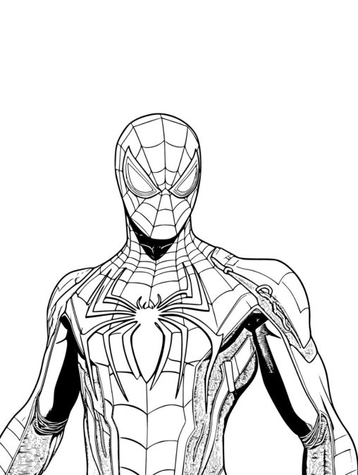 Explore Our Collection of Printable Spiderman Coloring Pages Free