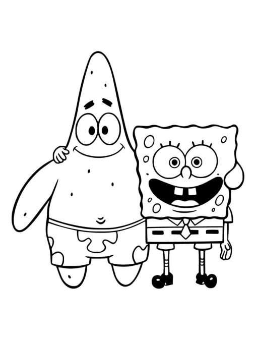 Spongebob Coloring Pages: Free, Printable and Easy to Color