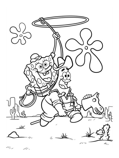 Spongebob Coloring Pages: Free, Printable and Easy to Color