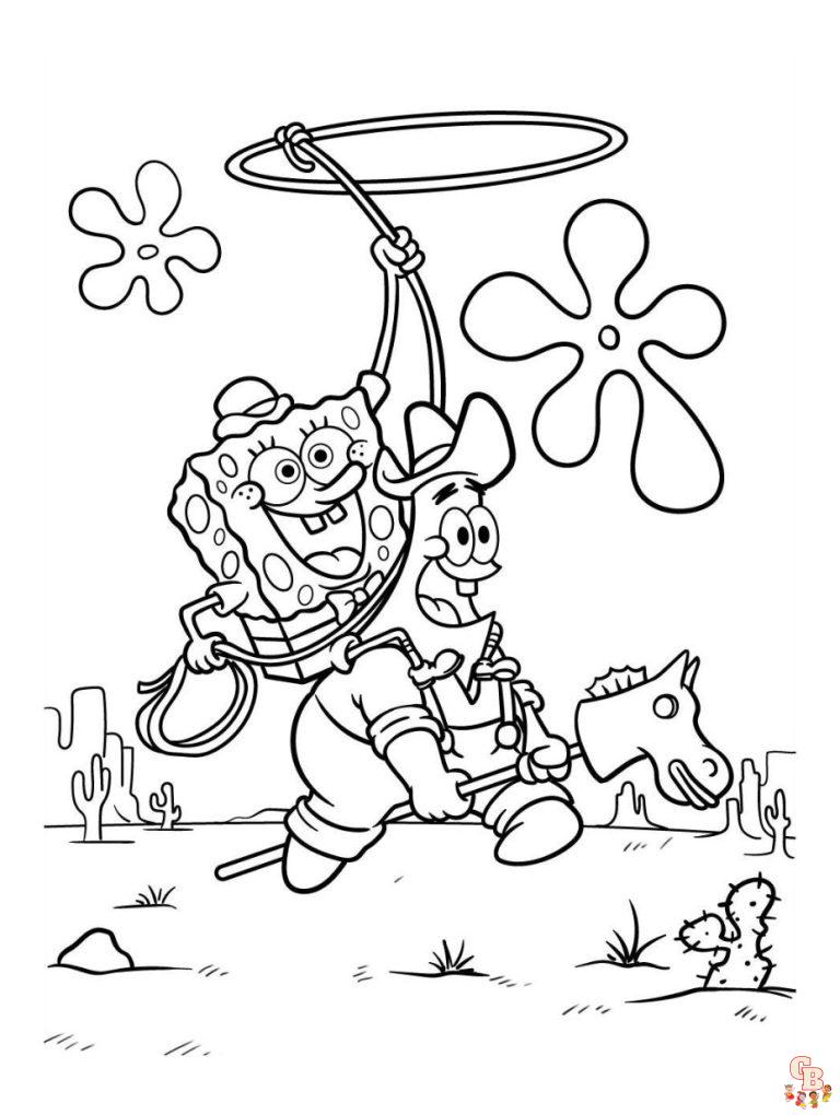 Spongebob Coloring Pages: Free, Printable and Easy to Color