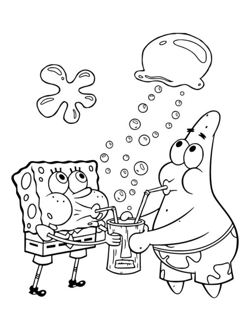 Spongebob Coloring Pages: Free, Printable and Easy to Color