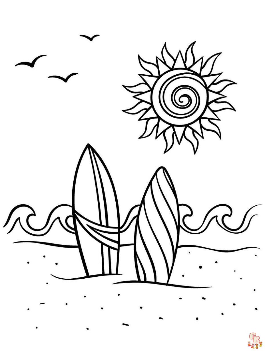 summer coloring pages for adults