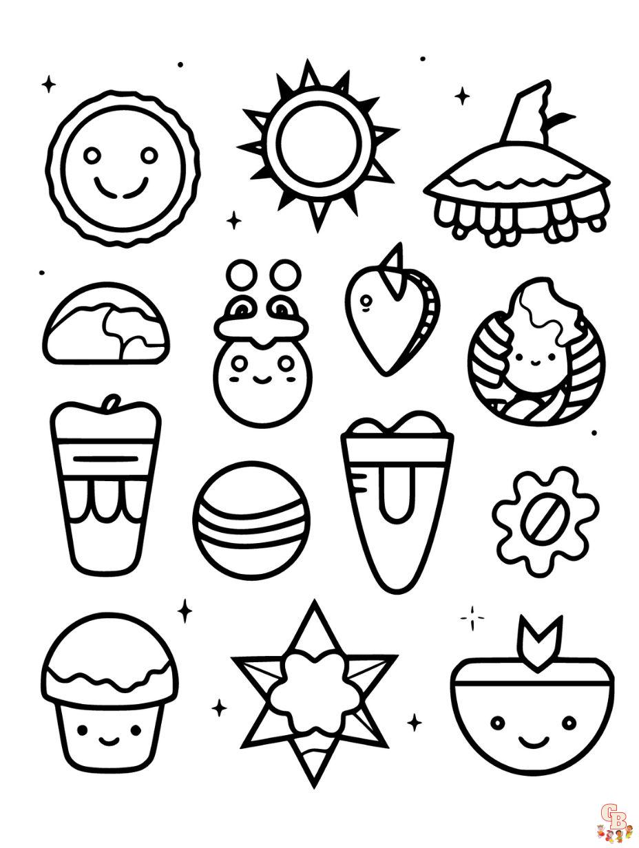 summer coloring pages free printable