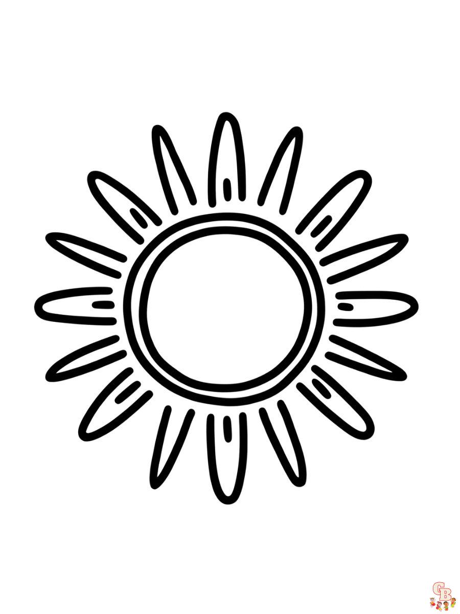 sun coloring pages for adults