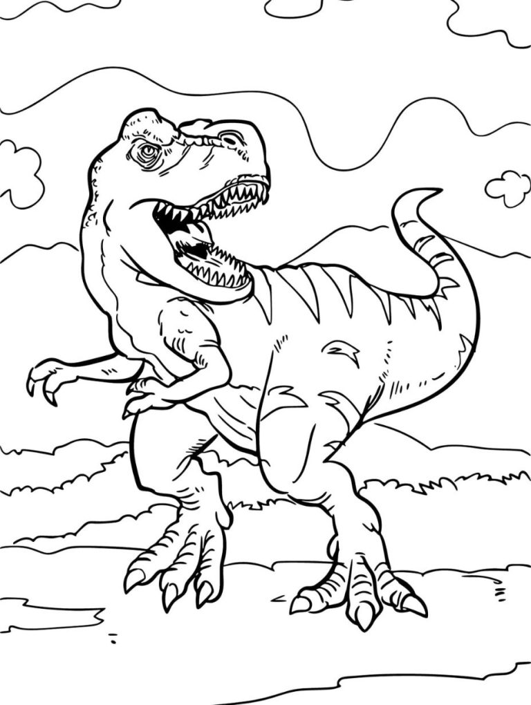 Explore the Prehistoric World with Free Dinosaur Coloring Pages