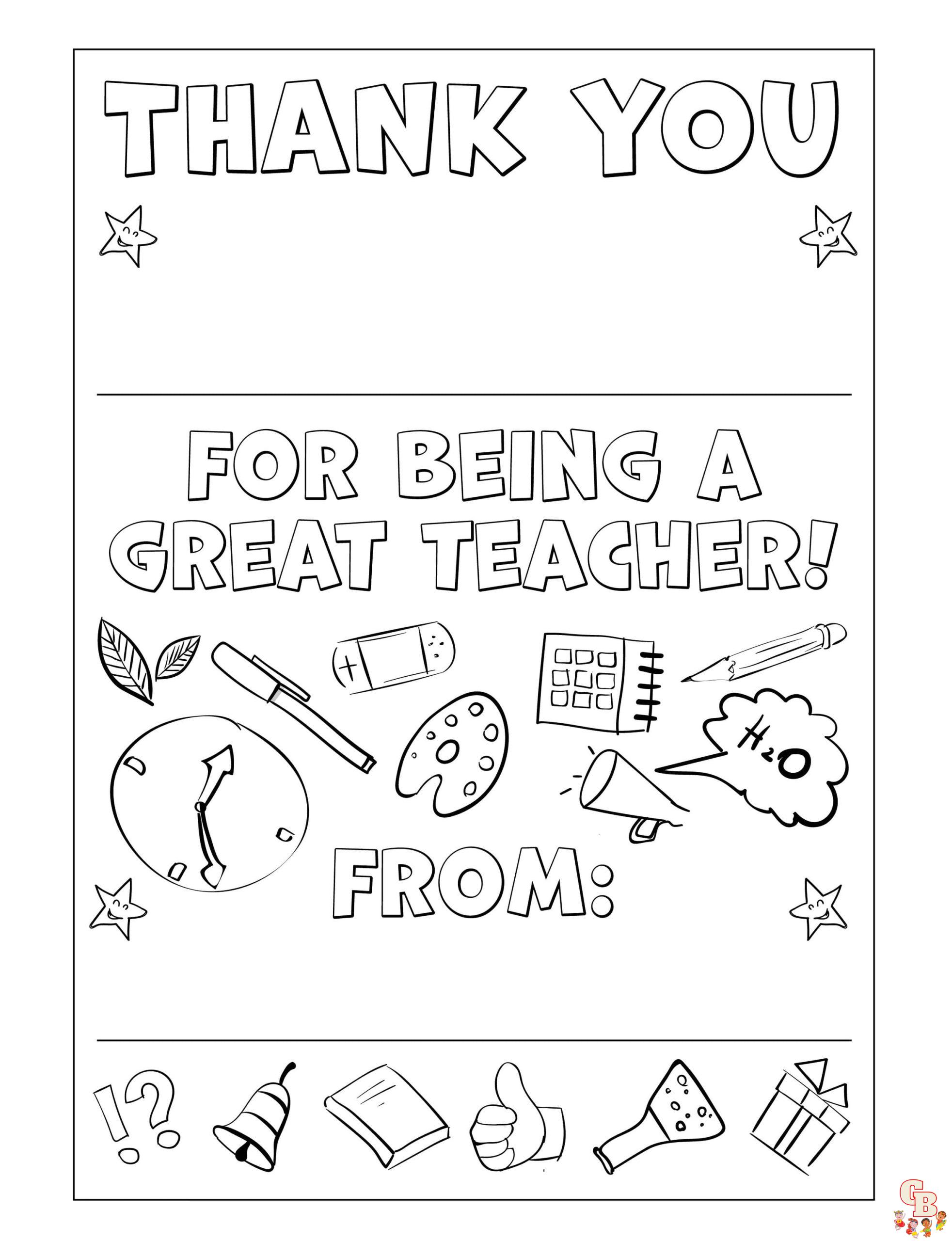 teacher appreciation coloring pages t print
