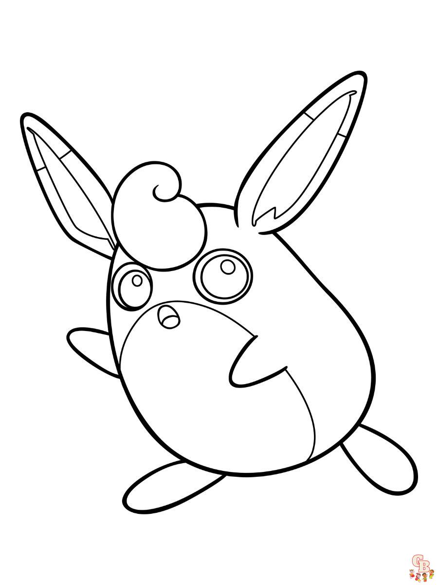 wigglytuff coloring pages