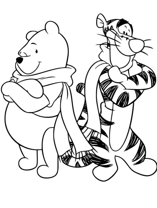 Winter Coloring Pages for Kids - Free and Printable!