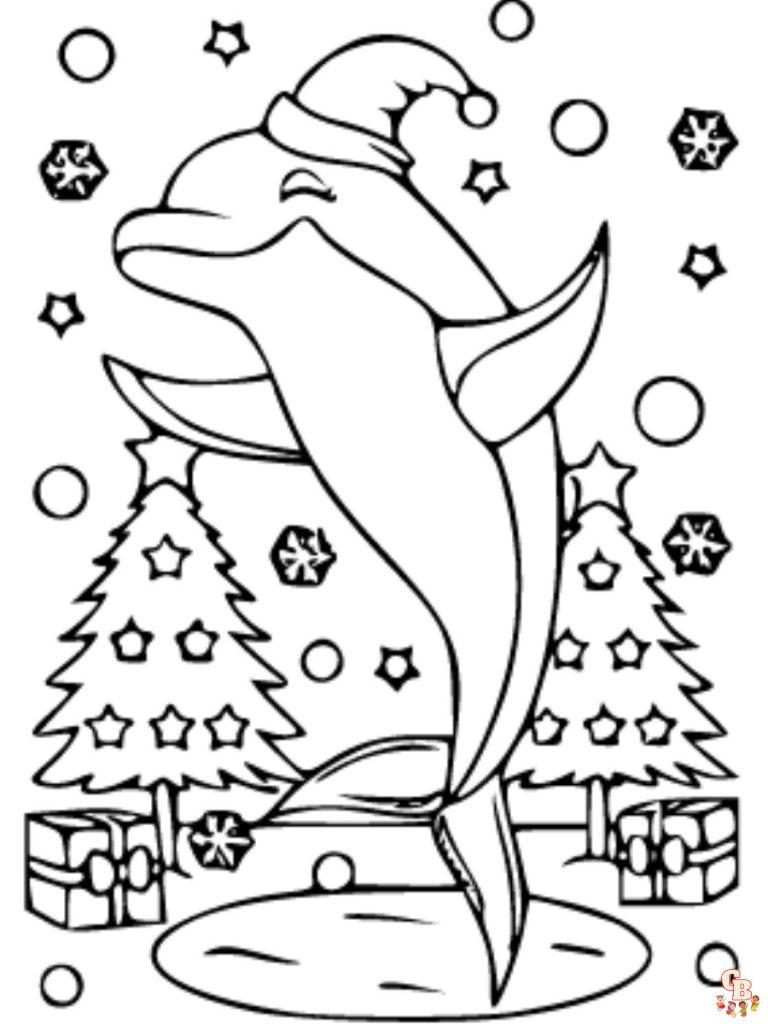 Discover the Best Collection of Dolphins Coloring Pages