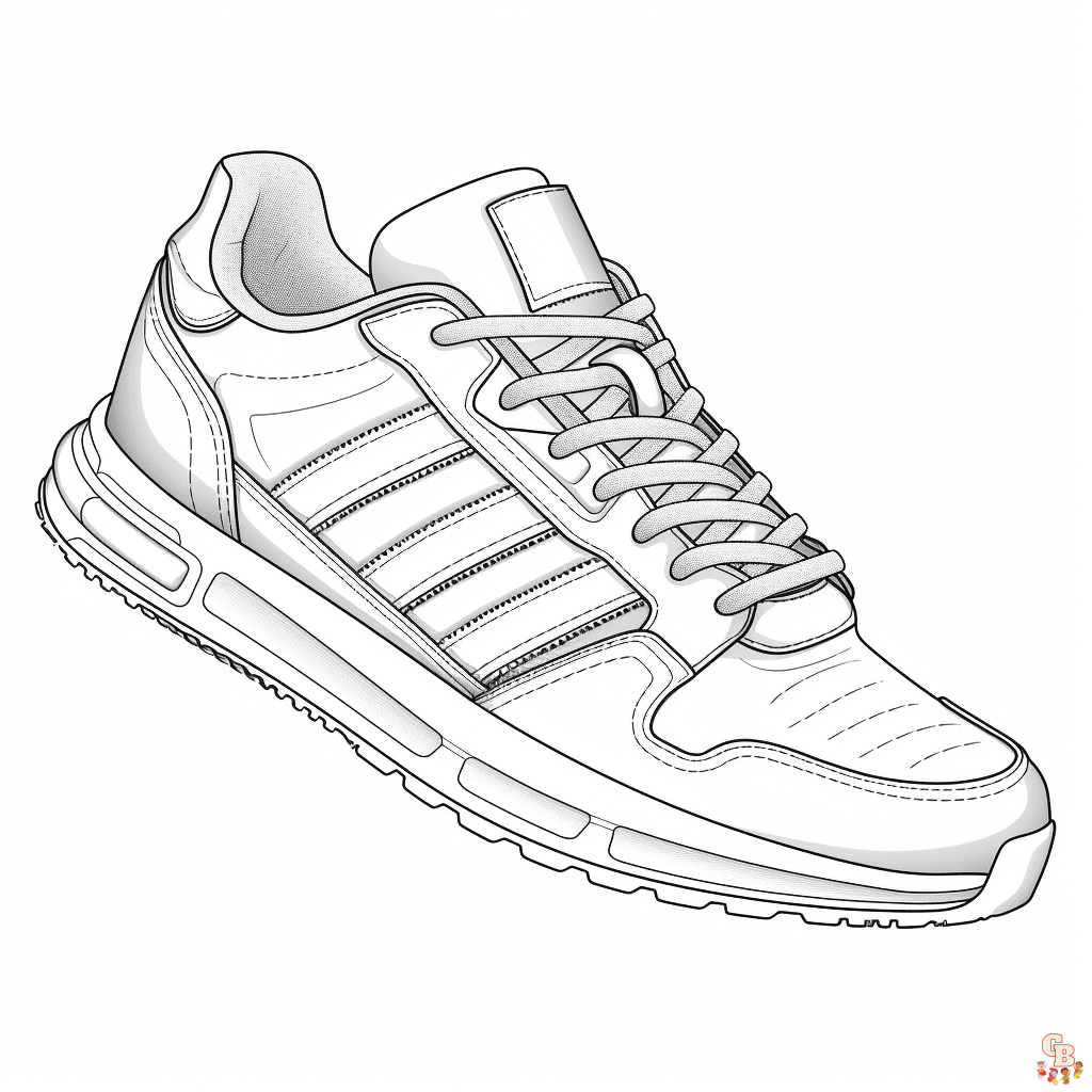 Adidas coloring pages printable free