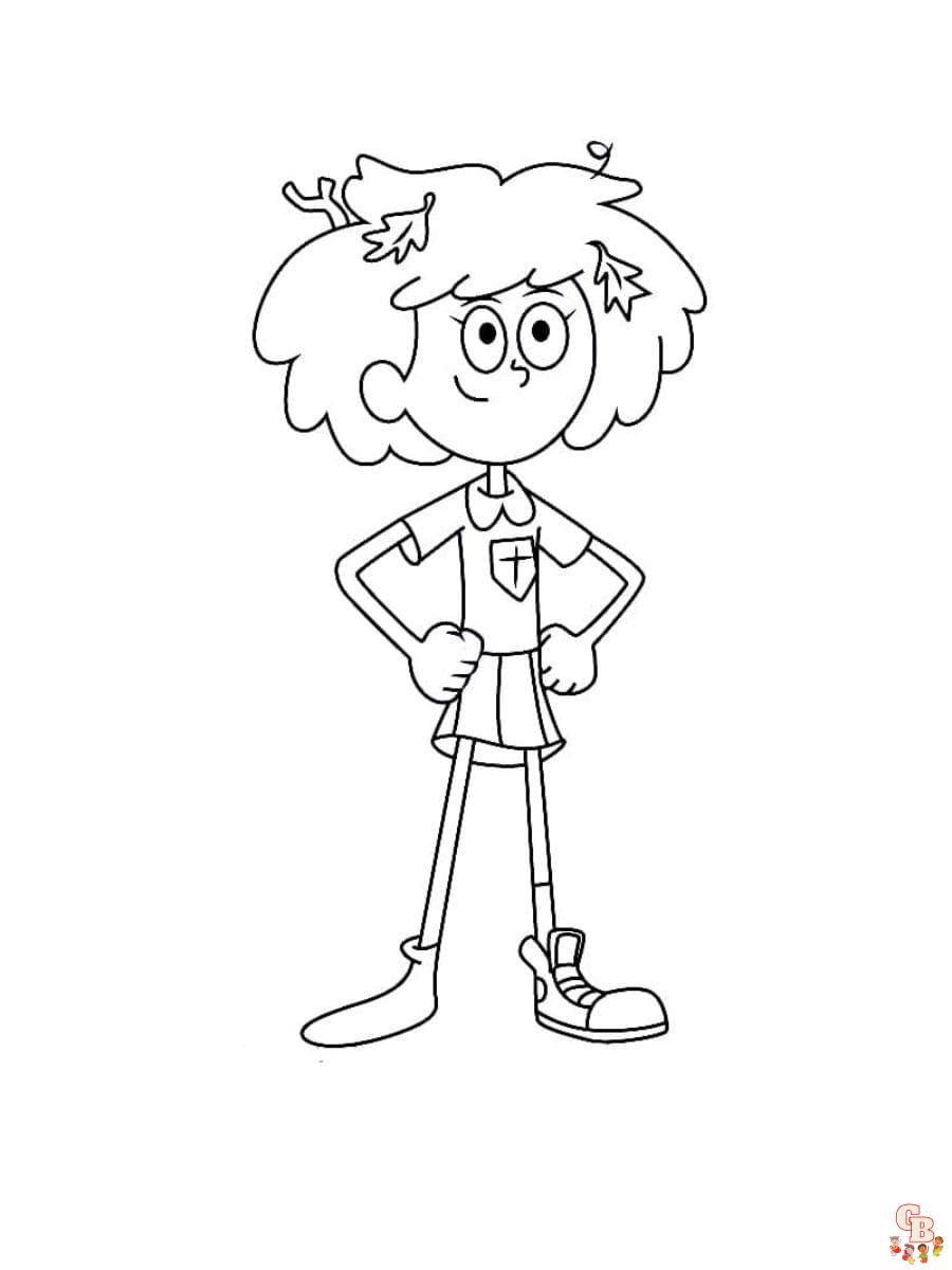 Amphibia coloring pages