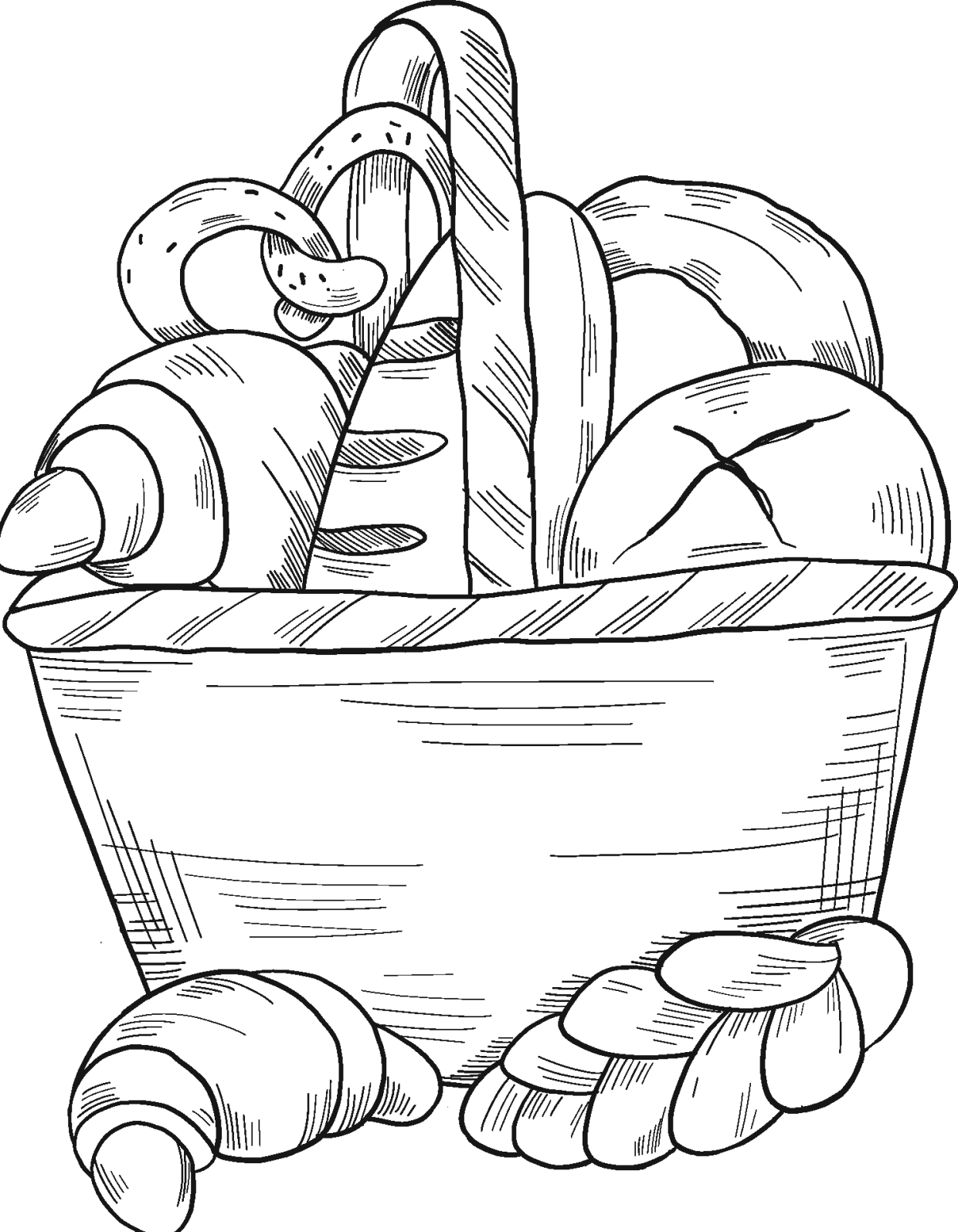 Bakery Coloring Pages For Adults Coloring Pages