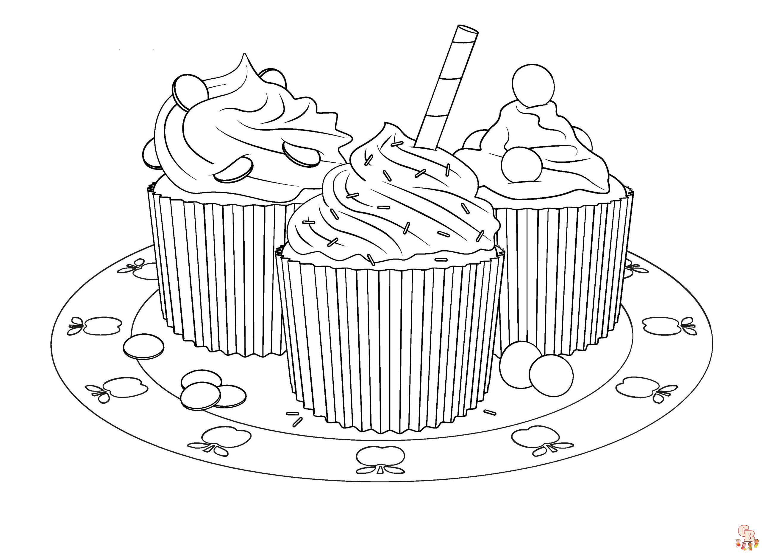 Bakery coloring pages printable free