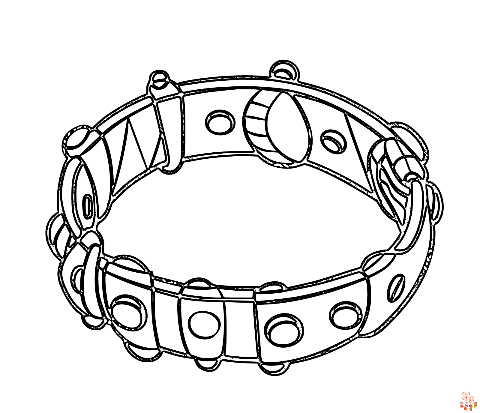 Bracelet coloring pages printable free