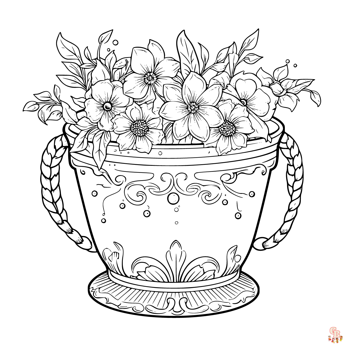 Bucket Coloring Pages