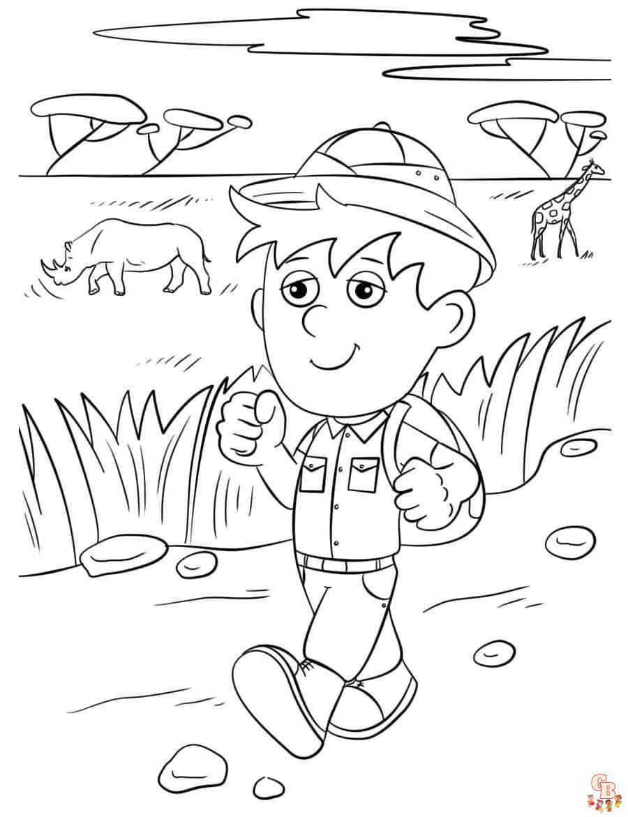Cub Scout coloring pages printable free
