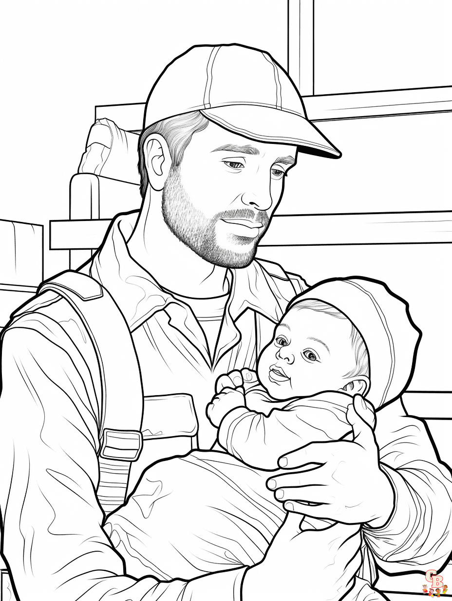 Dad coloring pages to print