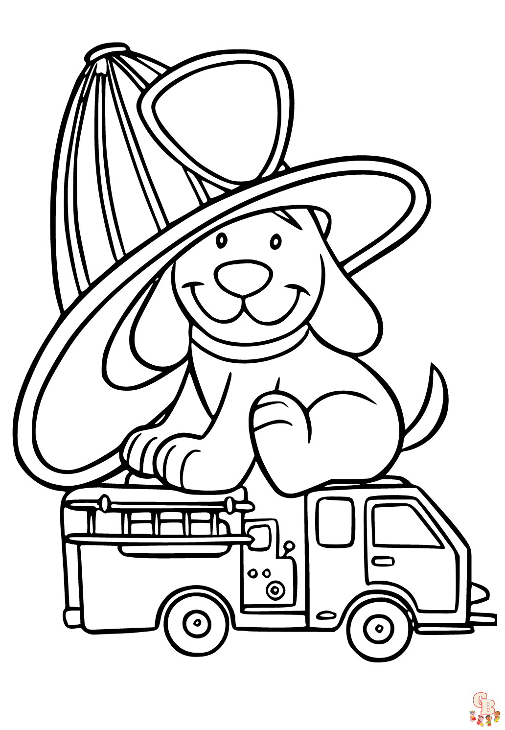 Fire safety coloring pages free