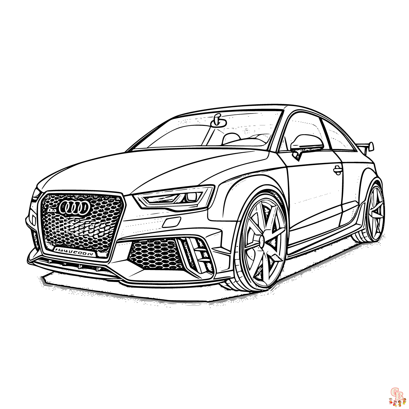 Audi Coloring Pages