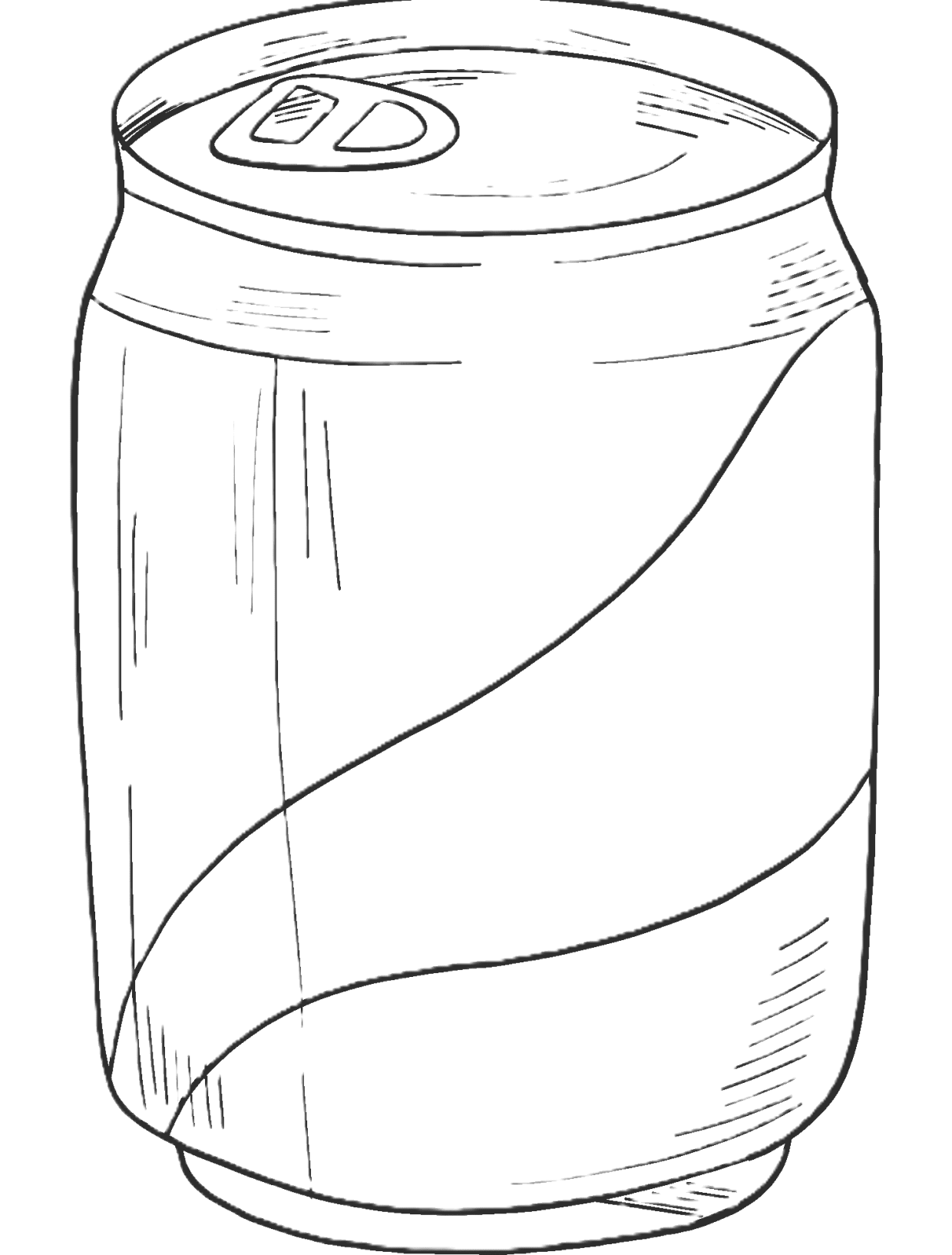 Printable Soda Coloring Pages Free For Kids And Adults