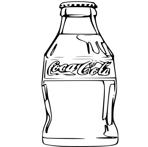 Printable Coca Cola Coloring Pages Free For Kids And Adults