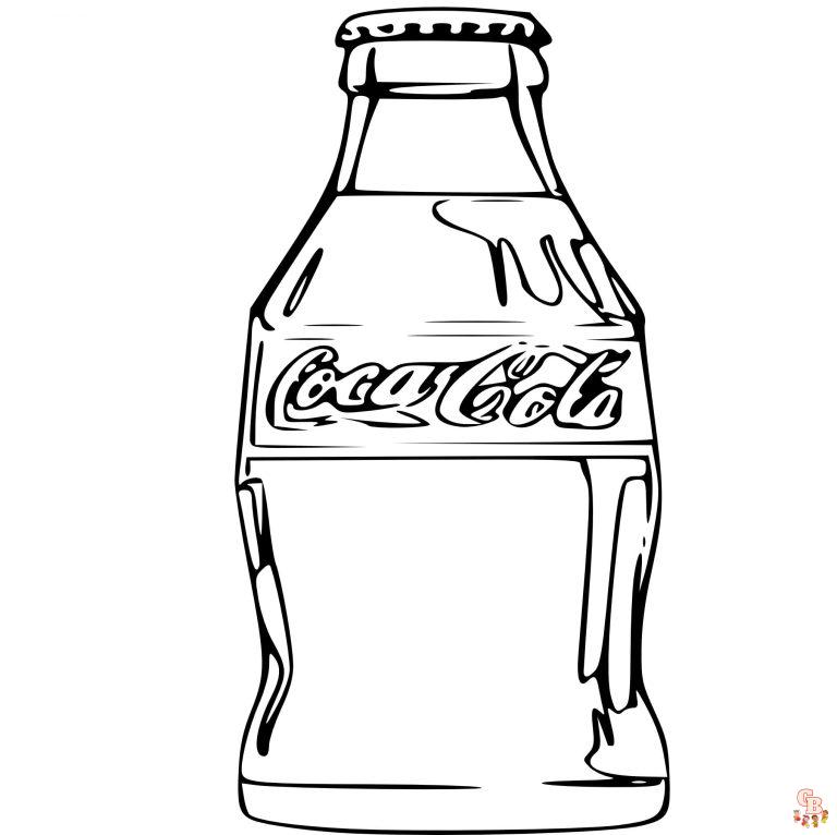 Printable Coca Cola Coloring Pages Free For Kids And Adults